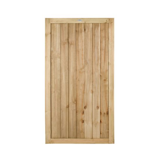 Forest Gardens Pressure Treated Featheredge Gate 6ft (1.80m high)