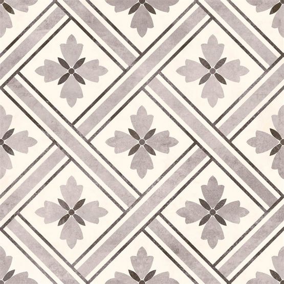 Heritage Charcoal Porcelain Floor Tile