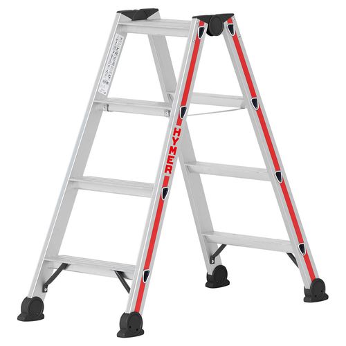 Hymer 4024 2 Section Double Sided Stepladder 0.9m 1.03m
