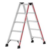 Hymer 4024 2 Section Double Sided Stepladder 1.15m 1.28m