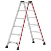 Hymer 4024 2 Section Double Sided Stepladder 1.38m 1.53m
