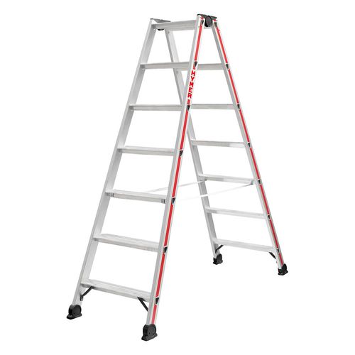 Hymer 4024 2 Section Double Sided Stepladder 1.61m 1.79m