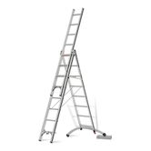 Hymer AluPro 3 Section Black Line Smart Base Combination Ladder 2.41m 5.21m second