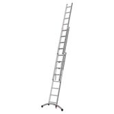 Hymer AluPro 3 Section Black Line Smart Base Combination Ladder 2.41m 5.21m third