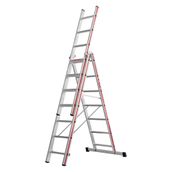 Hymer Red Line 3 Section Combination Ladder