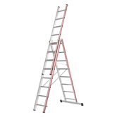 Hymer Red Line 3 Section Combination Ladder 2.35m 5.43m