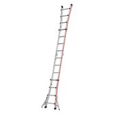 Hymer Red Line Telescopic 4 Section Combination Ladder 4 Rungs fourth