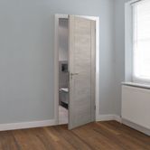 jb kind alabama fumo laminated internal door white room walnut floor lifestyle