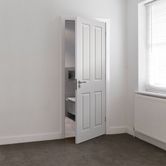 jb kind canterbury grained white primed panelled door white room lifestyle