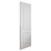 jb kind classique white primed internal panelled door angled