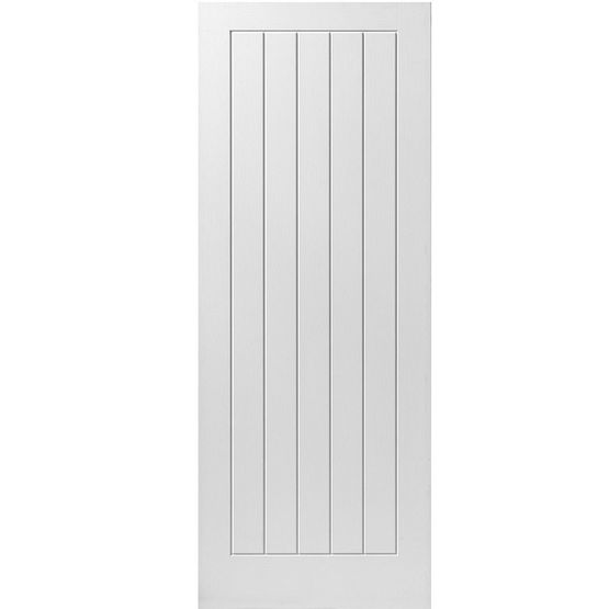 Video of JB Kind Cottage 5 Panel White Primed Internal Door