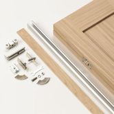 jb kind internal oak snowdon shaker panel bifold door220633