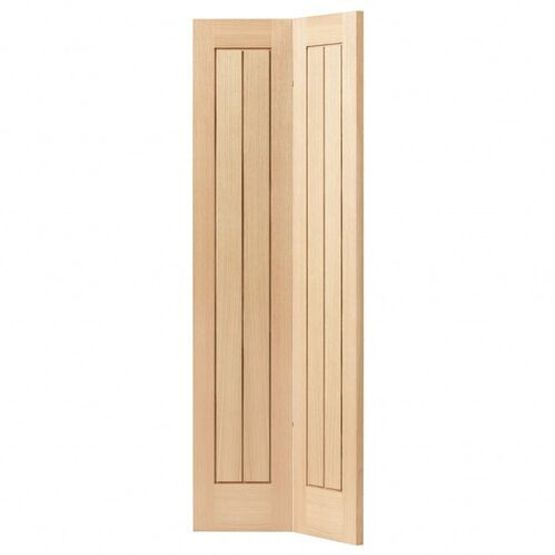 jb kind internal oak thames grooved vertical panel bifold door220685