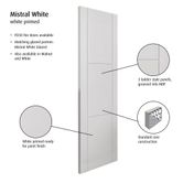 jb kind mistral white contemporary door technical