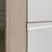 JB Kind Moulded White Primed Internal Door close up