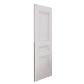 jb kind osborne white primed internal panelled door angled