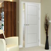 jb kind quattro white primed internal moulded door living room lifestyle