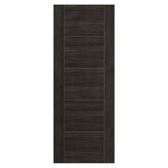 JB Kind Tigris Cinza Contemporary Fully Finished Dark Grey Internal Door