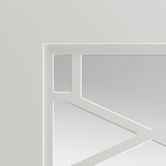 jbk quartz contemporary glazed white door closeup