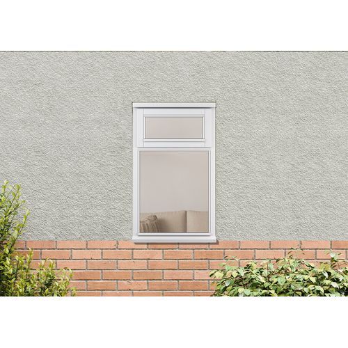 JELD WEN Stormsure White Fixed Timber Casement 2 Panel LEW107V lifestyle
