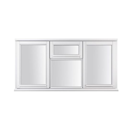 Video of JELD-WEN Stormsure White Timber Casement 4 Panel Double Glazed Window 
