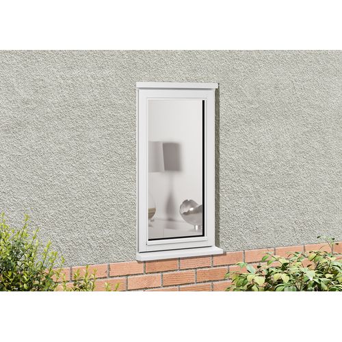 JELD WEN Stormsure White Left Hand Timber Casement 1 Panel Double Glazed Window lifestyle LEW110A