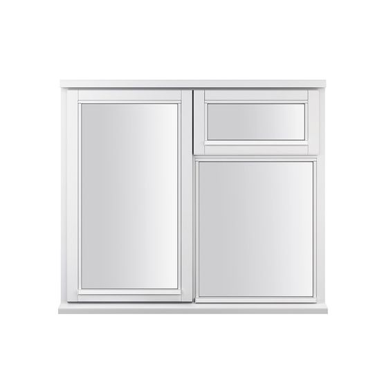 Video of JELD-WEN Stormsure White Timber Casement 3 Panel Double Glazed Window 