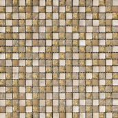 Johnson Tiles Jewelstone Amethyst Mix Glass and Natural Stone Wall Tile