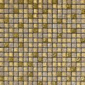 Johnson Tiles Jewelstone Gold Mix Glass and Natural Stone Wall Tile