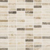 Johnson Tiles Natural Mosaics Brown/Beige Polished Stone Wall Tile