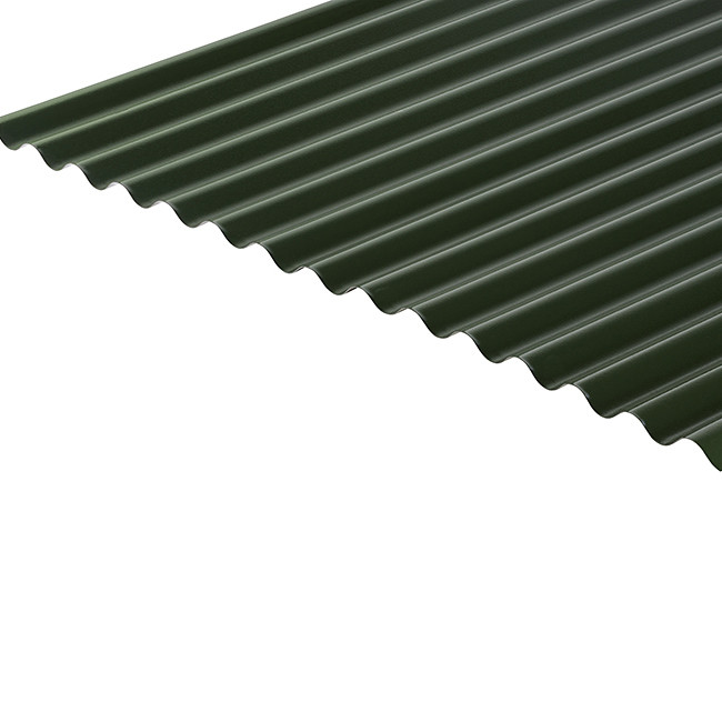 JUNIPER GREEN ROOF CLADDING CORRUGATED GALVANISED ROOFING SHEETS