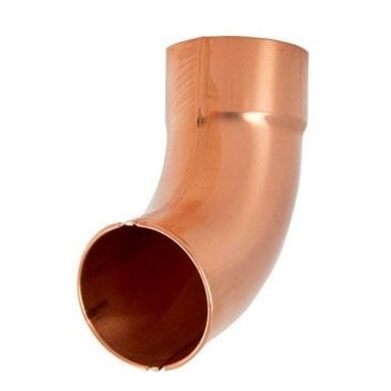lindab copper circular downpipe shoe