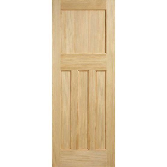 lpd radiata pine dx 1930s style edwardian 4 panel door
