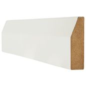 LPD White Primed Chamfered Architrave Doorset - 2200mm x 70mm