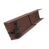 marley universal dry verge unit in brown   left hand 51654