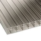 Marlon 25mm Bronze Sevenwall Polycarbonate Roof Sheet