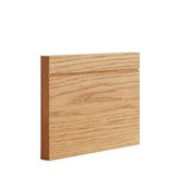 Deanta Oak Pre-Finished Traditional Skirting Boards 3.6m - Pack of 4
