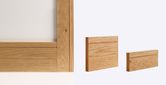 Oak Shaker Door Frame Skirting Architrave(1)