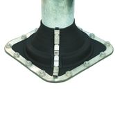 pipe flashing for metal roofs 45 85mm dektite combo black epdm 7161