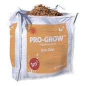 PRO-GROW Bark Chippings - 1000l Bulk Bag