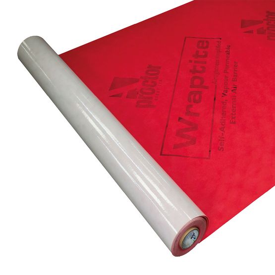 Video of Wraptite External Air Tightness Barrier Membrane - 50m x 1.5m Roll