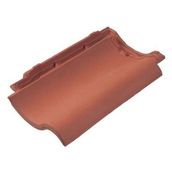 Redland Cathedral Clay Left Hand Verge Tile