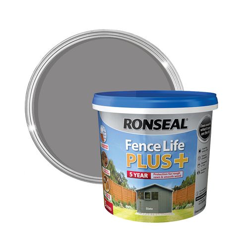 ronseal fence life plus slate primary