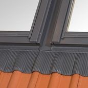 RoofLITE 2 Flashings Side by Side for Slate and Tile Roofs