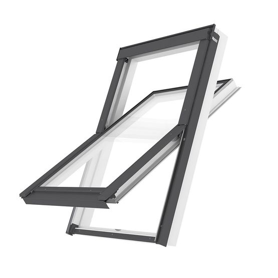rooflite+ solid pvc centre pivot roof window primary
