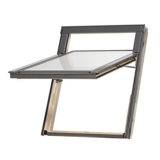 rooflite+ solid vision pine high pivot roof window primary