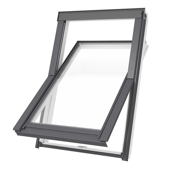 rooflite+ solid white centre pivot roof window primary