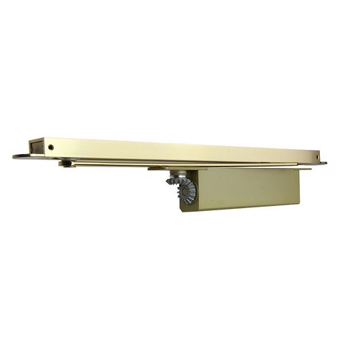 Rutland ITS.11204 Concealed Cam Action FD120 Fire Rated Door Closer with SA Connector Bar Polished Brass