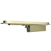 Rutland ITS.11205 Concealed Cam Action Door Closer with SA Connector Bar Polished Brass