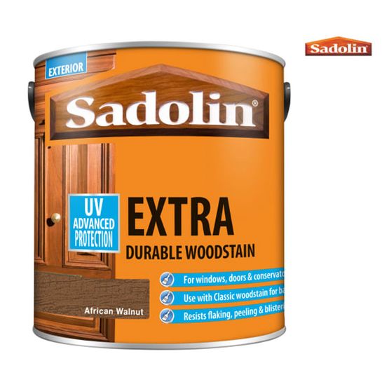 Sadolin Extra Durable Woodstain 2.5l African Walnut